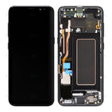 Chassis + Ecran Officiel Service Pack + Vitre pour Samsung Galaxy S8 G950F - Noir