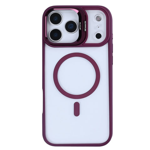 Étui Rixus Classic 03 avec MagSafe pour Apple iPhone 17 Pro Max rose foncé