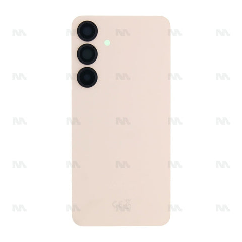 Vitre arrière pour Samsung Galaxy S25 Plus S936B avec objectif rose doré Original