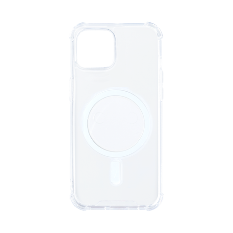 Étui anti-éclatement Rixus avec Magsafe pour Apple iPhone 12, 12 Pro transparent