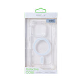 Étui anti-éclatement Rixus avec MagSafe pour Apple iPhone 16 Pro transparent