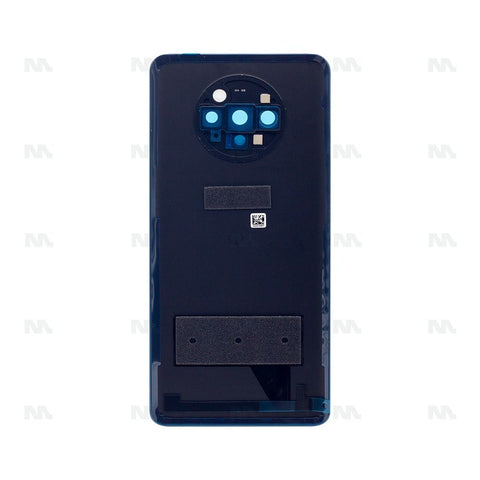 Vitre arrière pour OnePlus 7T avec objectif bleu glacier OEM