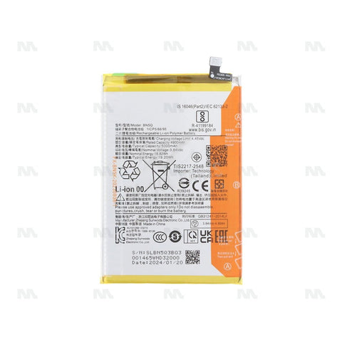 Batterie Xiaomi Redmi 13C 4G (BN5Q) - OEM
