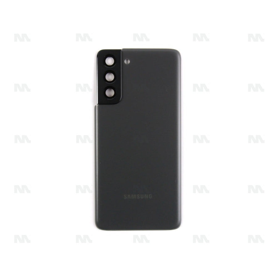 Vitre arrière pour Samsung Galaxy S21 5G G991B avec objectif Phantom Grey OEM