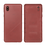 Vitre arrière pour Samsung Galaxy A01 Core A013F avec lentille rouge avec lentille OEM