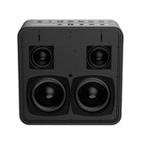 Enceinte Bluetooth Yibolang X47Pro avec deux microphones, couleur noire