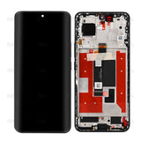 Chassis + Ecran Original OEM + Vitre pour Honor 90 (REA-AN00, REA-NX9) - Midnight Black
