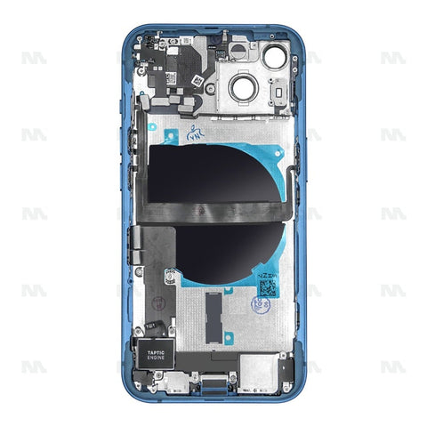 Boîtier avec petites pièces pour Apple iPhone 13 – Bleu – OEM