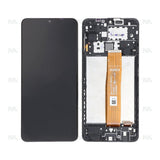 Chassis + Ecran Original OEM + Vitre pour Samsung Galaxy A12 Nacho A127F - Noir