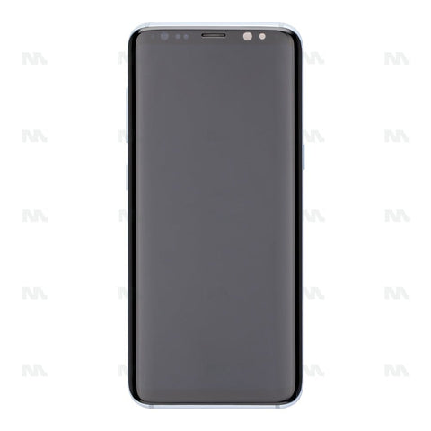 Chassis + Ecran Officiel Service Pack + Vitre pour Samsung Galaxy S8 G950F - Bleu