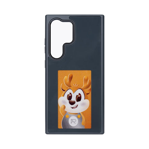 Étui pour téléphone Smart lnk Noir pour Samsung Galaxy S24 Ultra S928B