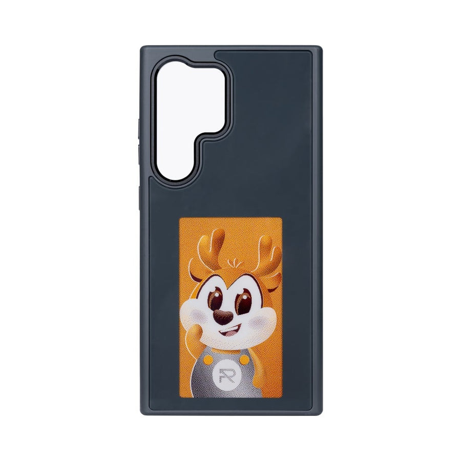Étui pour téléphone Smart lnk Noir pour Samsung Galaxy S24 Ultra S928B
