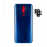 Vitre arrière pour Oppo A9 (2020) avec espace pour objectif – violet – OEM