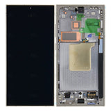 Chassis + Ecran LCD + Vitre pour Samsung Galaxy S24 Ultra S928 Pre Assembled - Titanium Grey