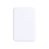 Batterie externe avec charge magnétique 15 W pour iPhone 12, 13, 14, 15, 16, 17 – Blanc