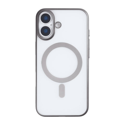 Étui Rixus Instinct Mag pour Apple iPhone 17 Gris titane