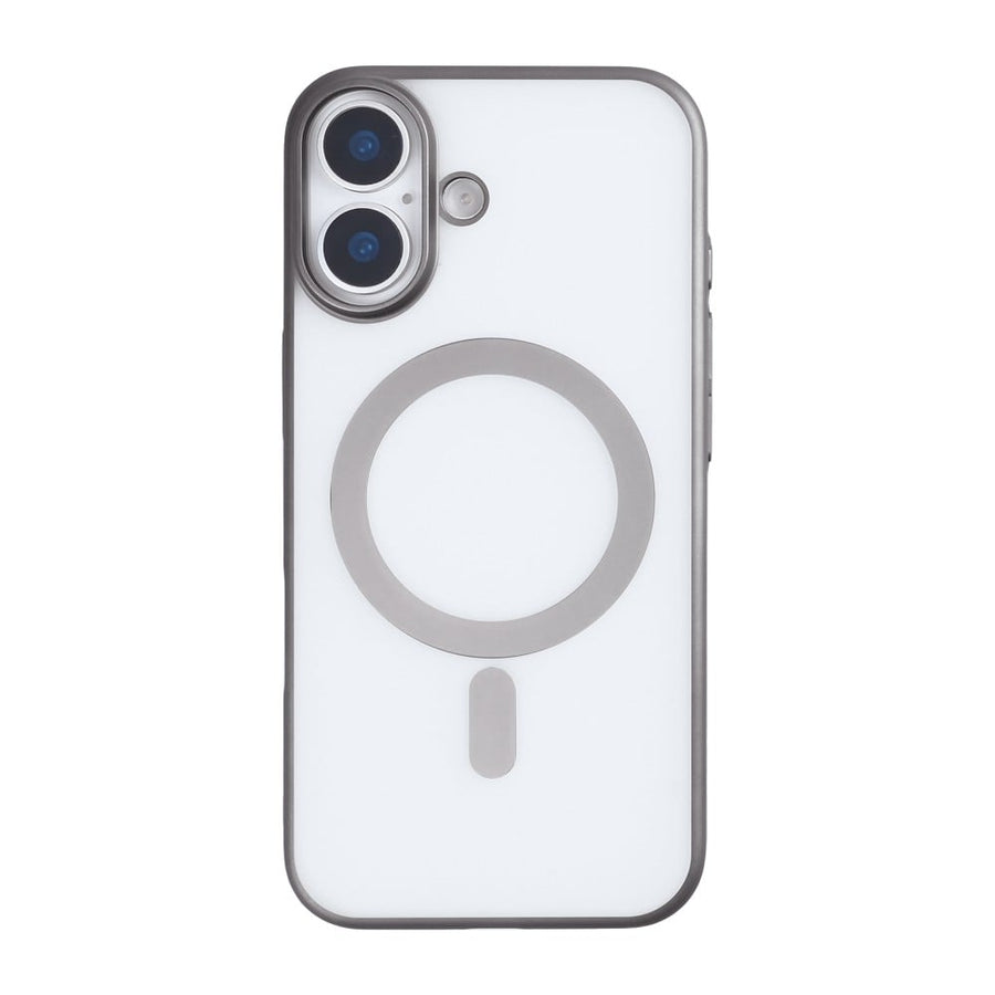 Étui Rixus Instinct Mag pour Apple iPhone 17 Gris titane