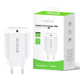 Chargeur rapide adaptatif Rixus RX73 20 W