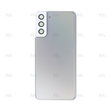 Vitre arrière pour Samsung Galaxy S21 Plus 5G G996B avec objectif Phantom Silver OEM