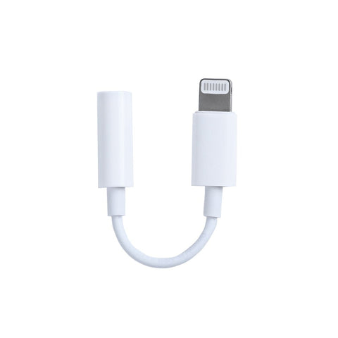 Adaptateur Apple Lightning vers prise jack 3,5 mm 5 cm blanc (MMX62ZM/A)