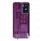 Vitre arrière pour Oppo Reno12 avec objectif – Sunset Pink – OEM
