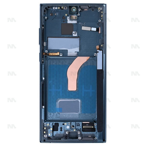 Chassis + Ecran OLED + Vitre pour Samsung Galaxy S22 Ultra S908B - Vert
