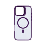 Étui Rixus Classic 03 avec MagSafe pour Apple iPhone 16 Pro Deep Purple
