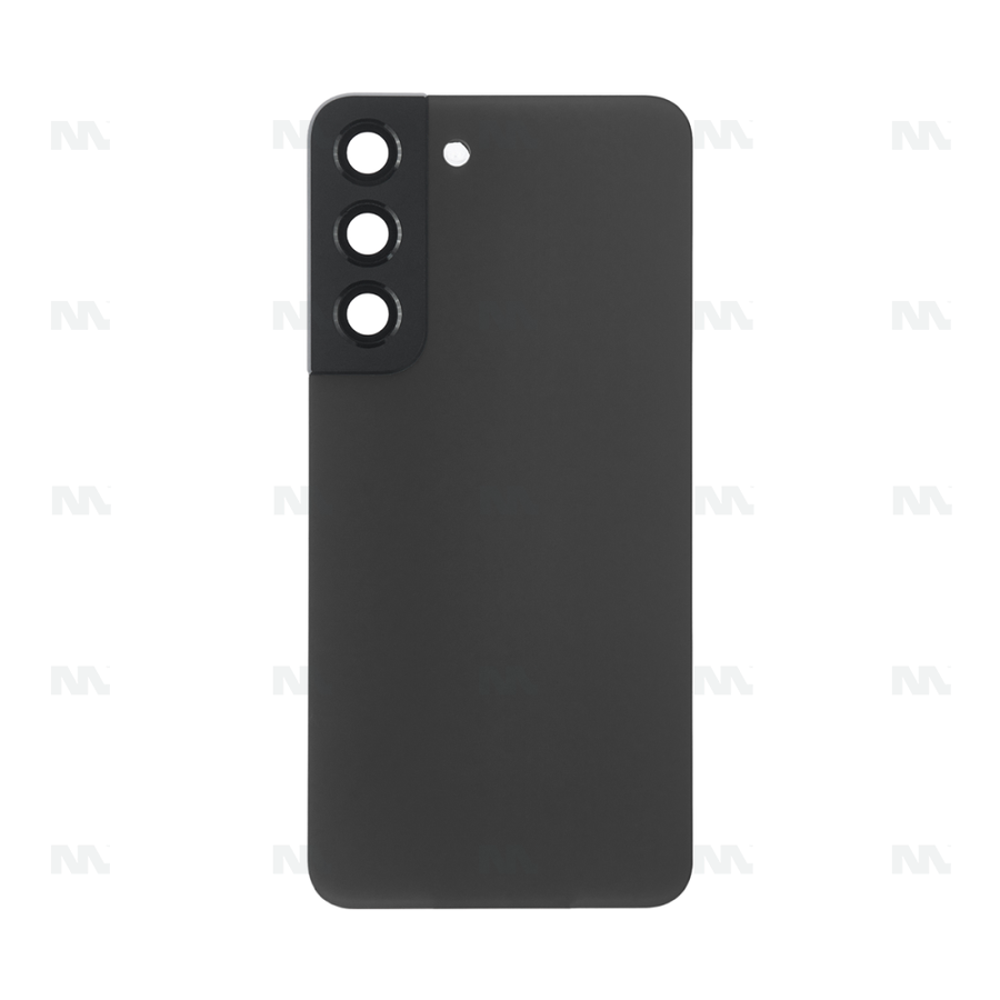 Vitre arrière pour Samsung Galaxy S22 S901B avec objectif graphite OEM