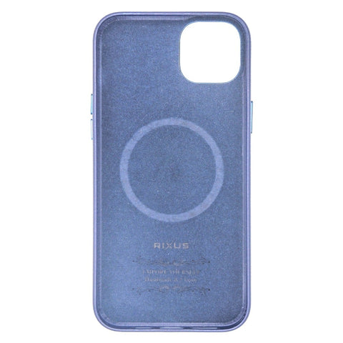 Étui Rixus Classic 02 avec MagSafe pour Apple iPhone 14 Plus bleu
