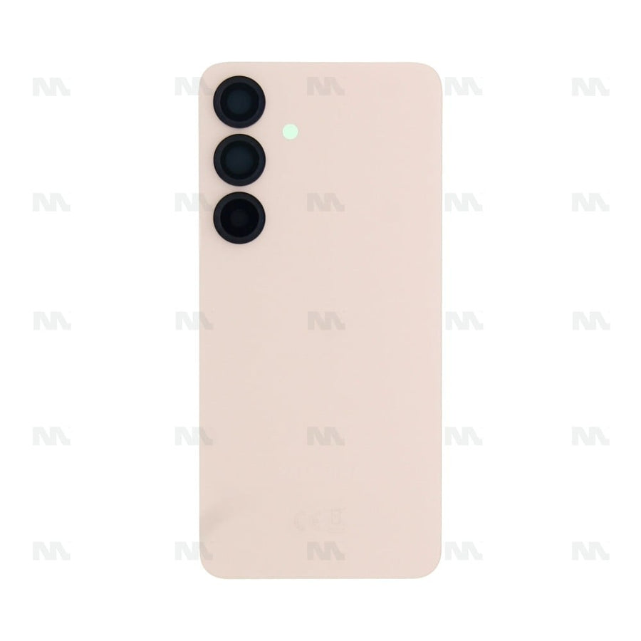 Vitre arrière pour Samsung Galaxy S25 S931B avec lentille rose doré Original