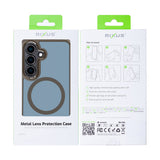 Étui Rixus Classic 04 avec MagSafe pour Samsung Galaxy S25 Plus marron