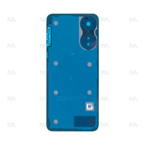 Vitre arrière pour Oppo A78 5G avec lentille noir brillant OEM