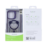 Étui Rixus Classic 03 avec MagSafe pour Apple iPhone 16 Deep Purple