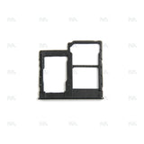 Support pour carte SIM pour Samsung Galaxy A40 A405F - Noir - OEM