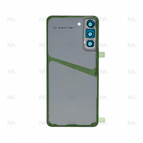 Vitre arrière pour Samsung Galaxy S21 FE G990B avec objectif blanc OEM