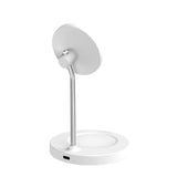 Support de recharge sans fil Rixus RXWC45A 15 W blanc