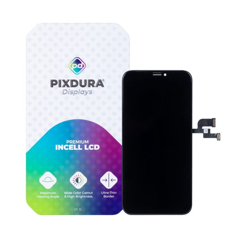Ecran LCD + Vitre pour iPhone X - In-Cell Premium