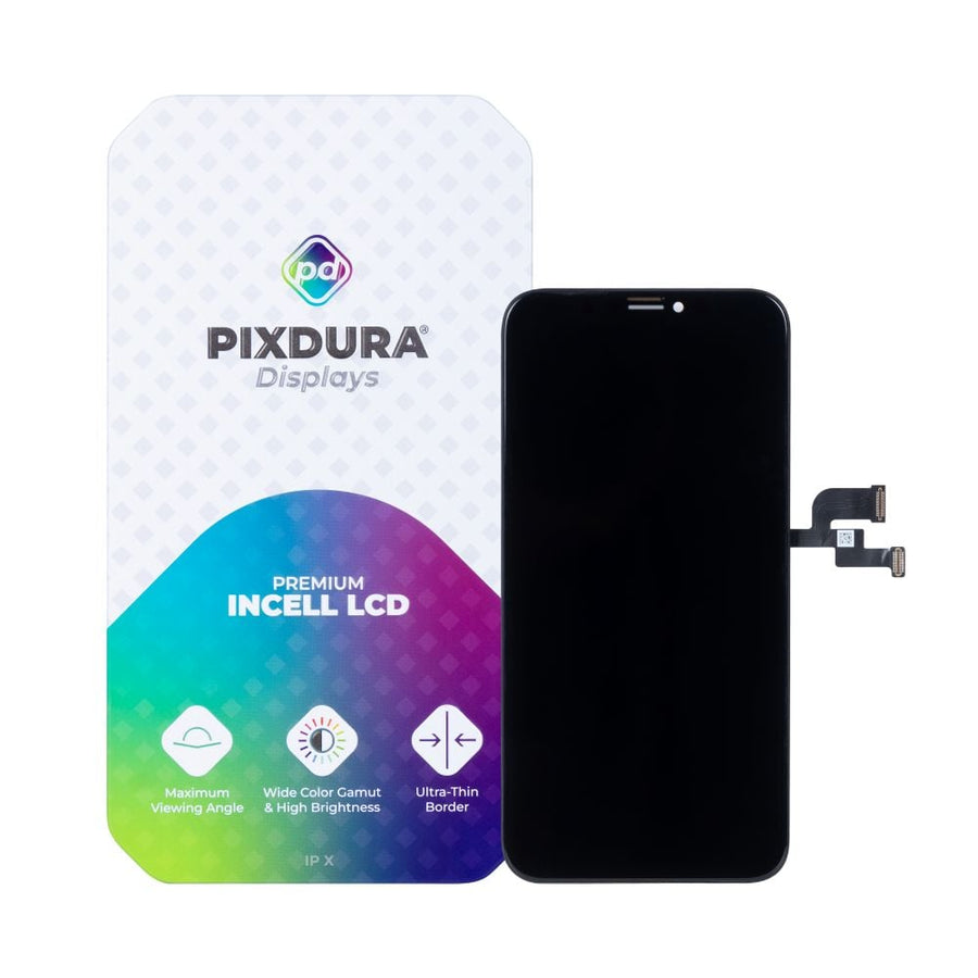 Ecran LCD + Vitre pour iPhone X - In-Cell Premium
