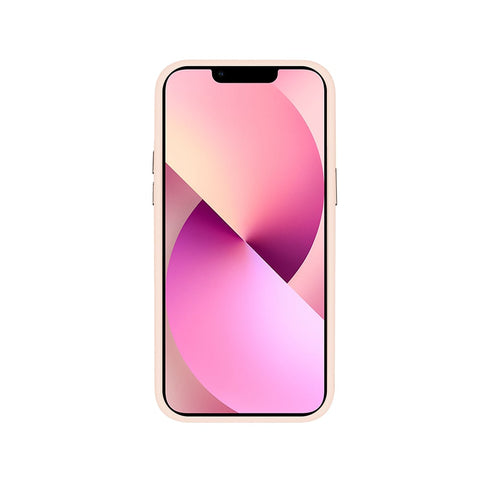 Étui Rixus Classic 03 avec MagSafe pour Apple iPhone 13 Pro rose clair