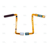 Capteur d'empreintes digitales et Nappe On/Off rouge foncé OEM pour Samsung Galaxy A24 4G A245F