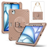 Étui antichoc Rixus RXTC08 pour Apple iPad Pro 11 pouces (2024) Latte
