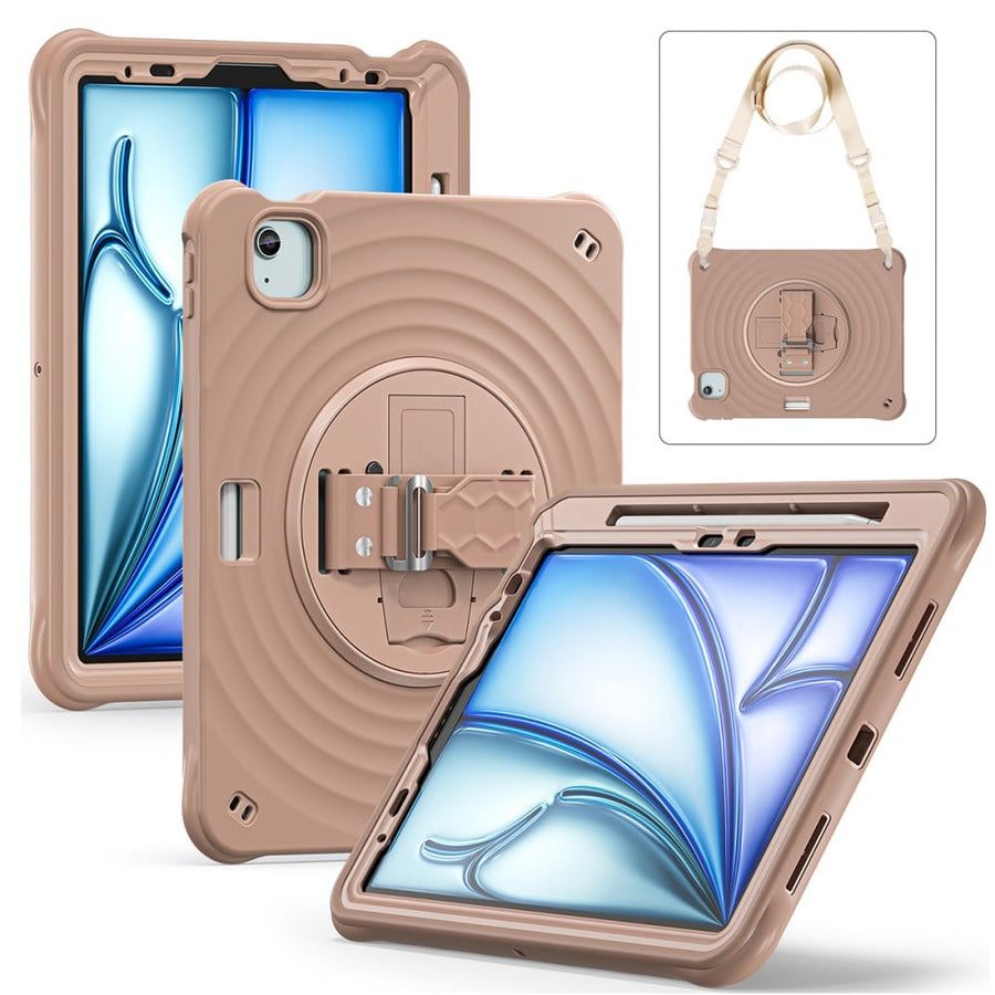 Étui antichoc Rixus RXTC08 pour Apple iPad Pro 11 pouces (2024) Latte