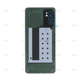 Vitre arrière pour Samsung Galaxy M52 M526B avec lentille noir brillant OEM