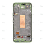 Chassis + Ecran Officiel Service Pack + Vitre pour Samsung Galaxy A54 5G A546B Lime