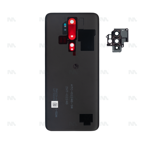Vitre arrière pour Oppo A5 2020 avec miroir noir OEM