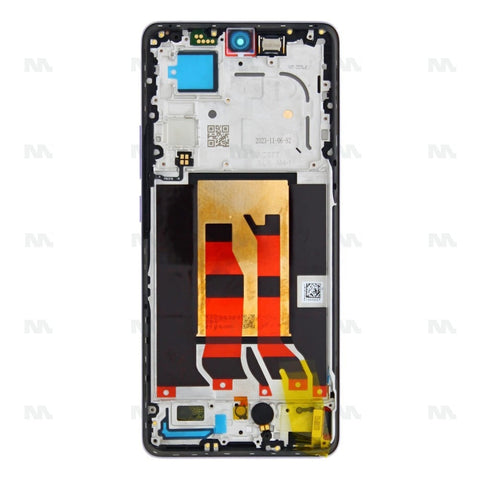 Chassis + Ecran Officiel Service Pack + Vitre pour Oppo Reno 10 Pro 5G (CPH2525) - Glossy Purple