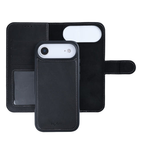 Portefeuille magnétique amovible Rixus Duo pour Apple iPhone 17 Air Noir