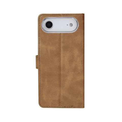 Bibliothèque Rixus pour Apple iPhone 17 Air marron clair