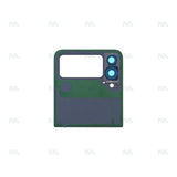 Vitre arrière supérieure avec lentille pour Samsung Galaxy Z Flip4 F721B – Bora Purple – OEM