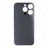 Vitre Arrière sans NFC pour Apple iPhone 14 Pro Max, cadre d'appareil photo agrandi Argent Compatible